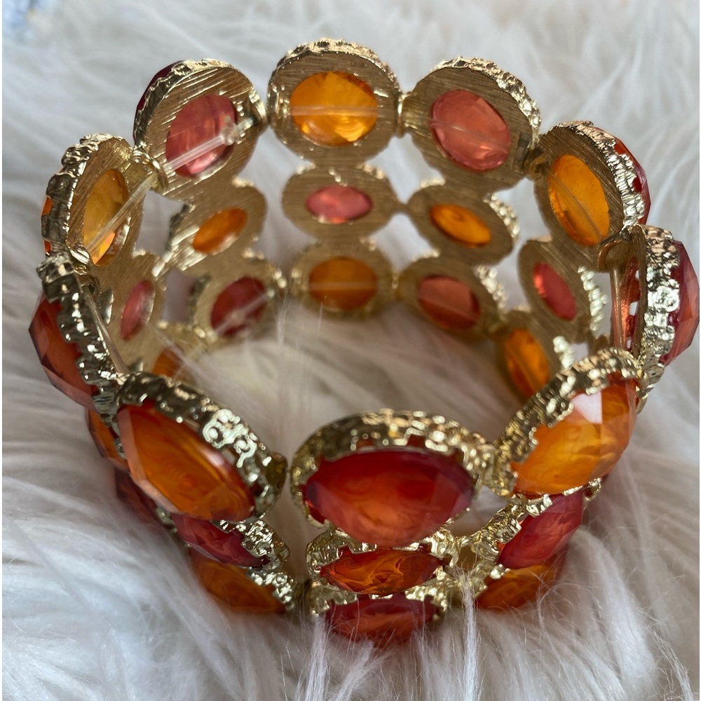 R.J. Graziano Bracelet Vintage “Beautiful” Thanksgiving Piece🍂